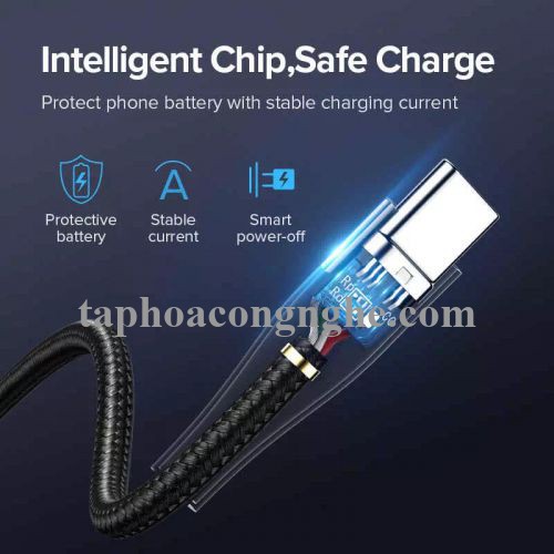 Ugreen 60204 0.5 Màu Xám Cáp USB-A sang Type C sạc nhanh ED022 30060204